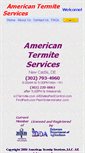 Mobile Screenshot of americantermiteservices.com